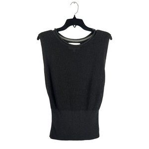 Brochu Walker Cotton Blend‎ Knit Sweater Vest Tank Top